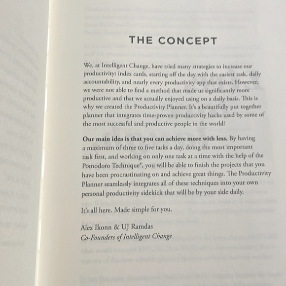 New Productivity Planner by Intelligent Change - Picture 4 of 9